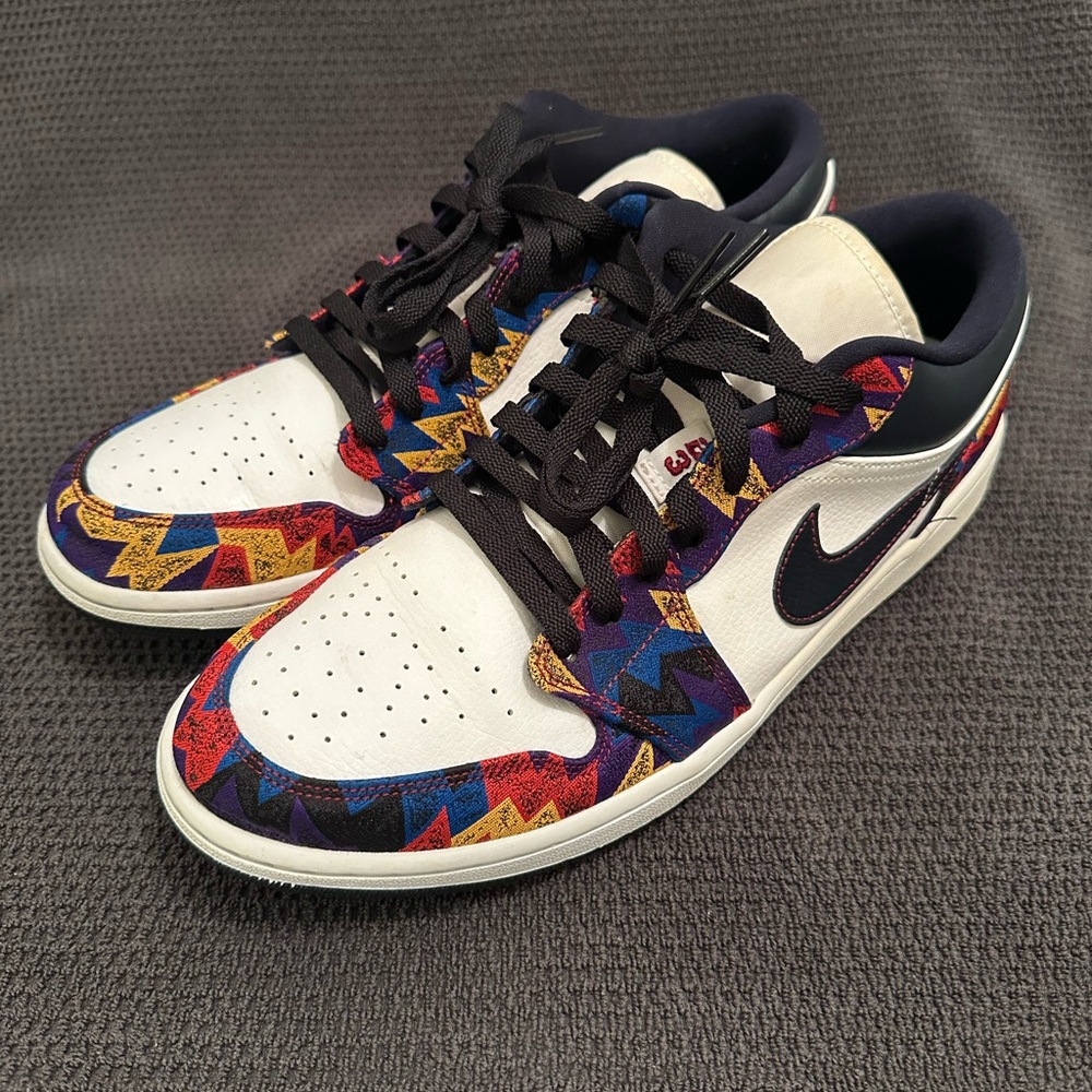 Nike Air Jordan 1 Low “Nothing But Net” Sneakers 12M
